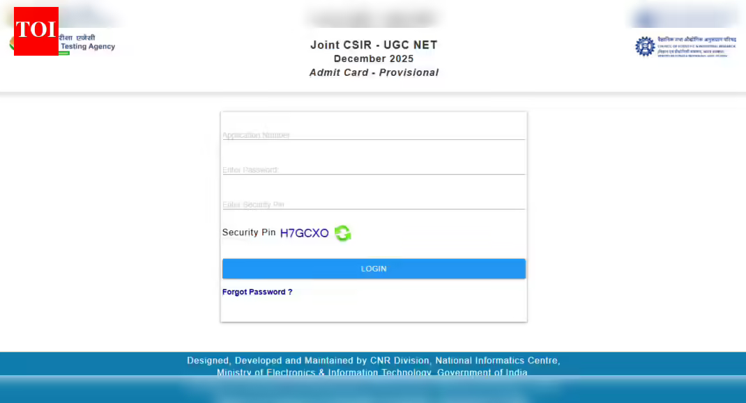 CSIR NET December 2025 Admit Card Released at csirnet.nta.nic.in: Check Direct Link, Exam Day Instructions Here