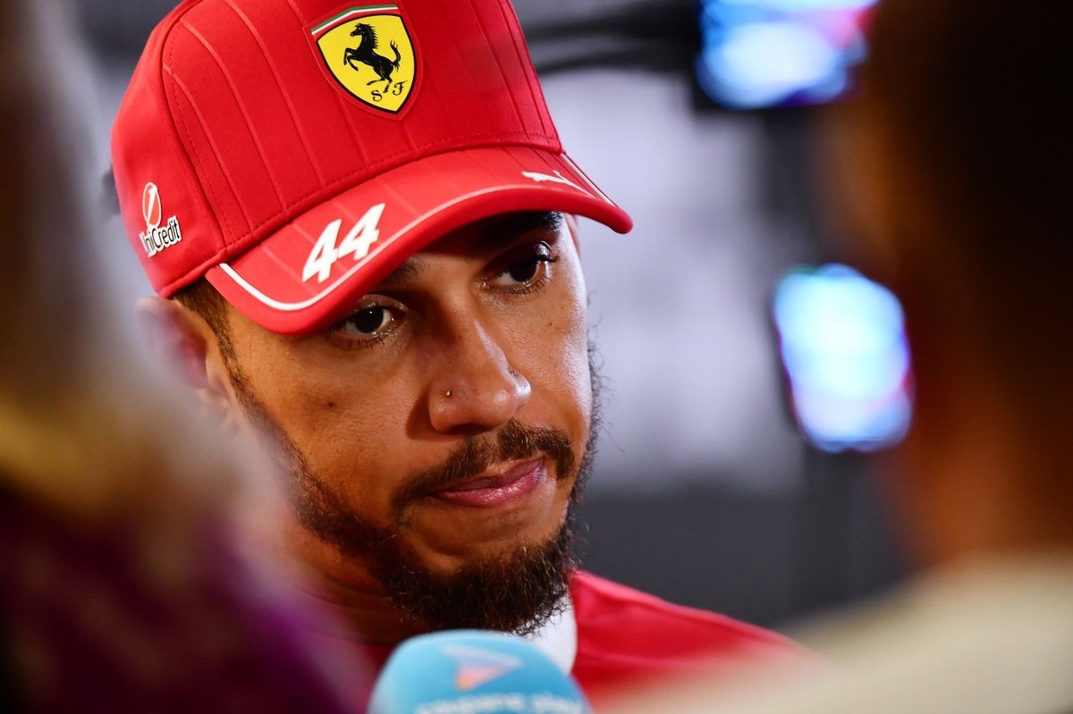 Lewis Hamilton's viral Abu Dhabi embrace labeled a "healing moment" as brutal Ferrari season ends