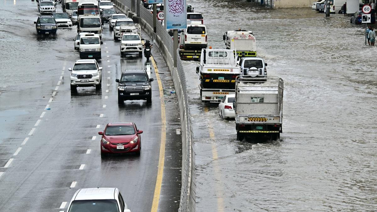Rain in UAE: Flights cancelled, roads flooded as rare storm drenches Dubai, Sharjah, Qatar