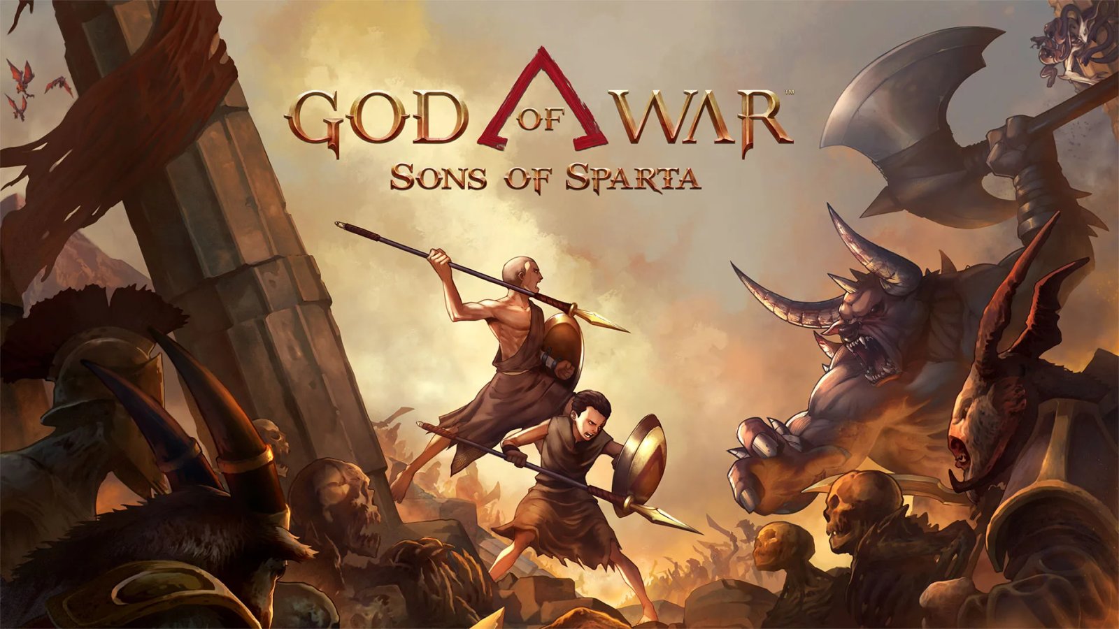 God of War Greek trilogy remake in development & God of War Sons of Sparta out now   