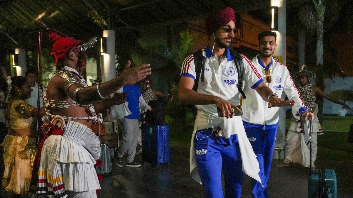 अर्शदीप सिंह ने श्रीलंका पहुंचने पर किया जबरदस्त डांस (Photo: ITG)