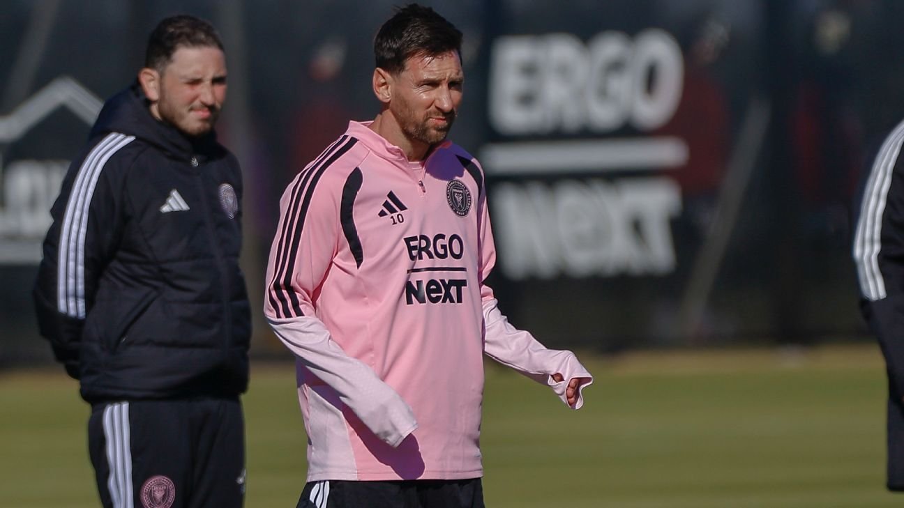 Lionel Messi set to play in Miami's season opener in Los Angeles