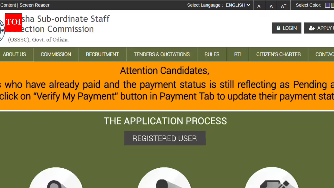 OSSSC CRE Recruitment 2026: Applications for 1,518 posts end tomorrow; Direct link to apply here