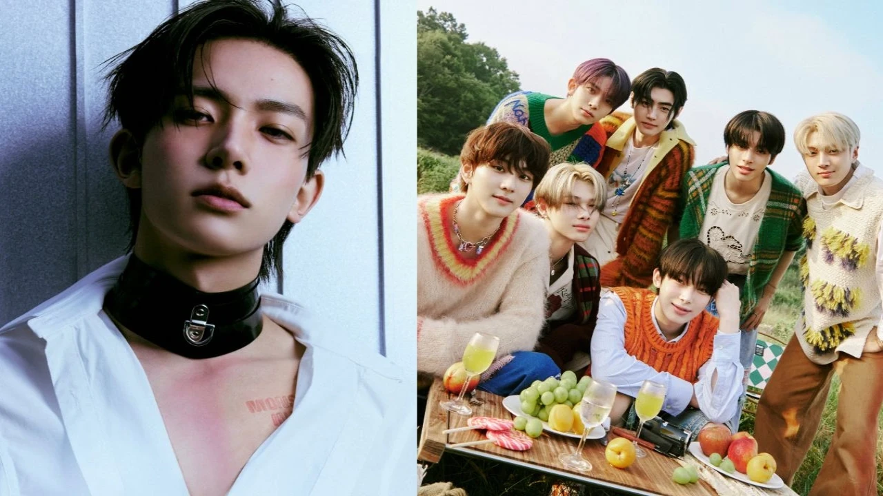 Heeseung and ENHYPEN: courtesy of ENHYPEN's X