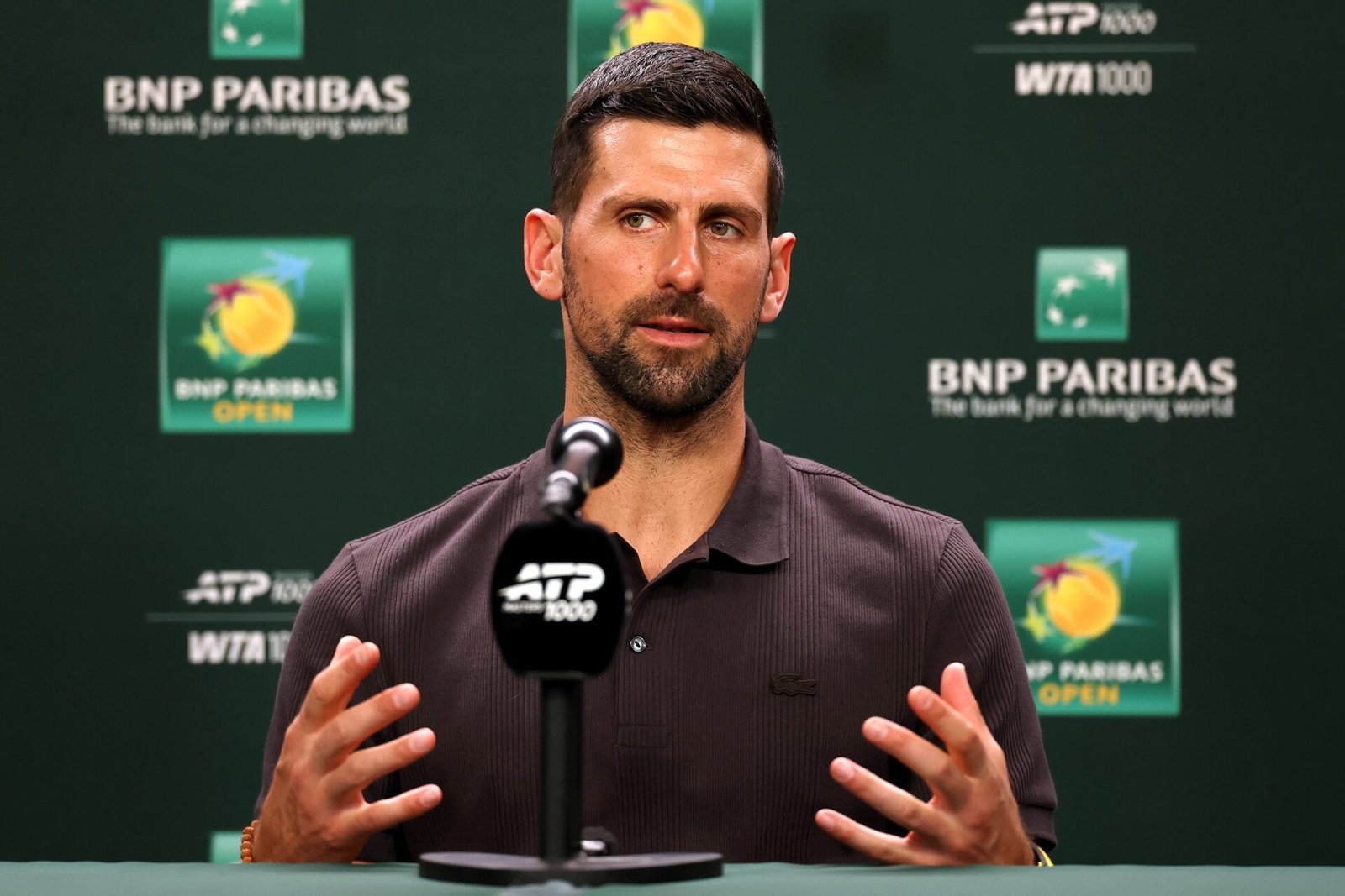 Novak Djokovic chose the toughest match he played in his entire career