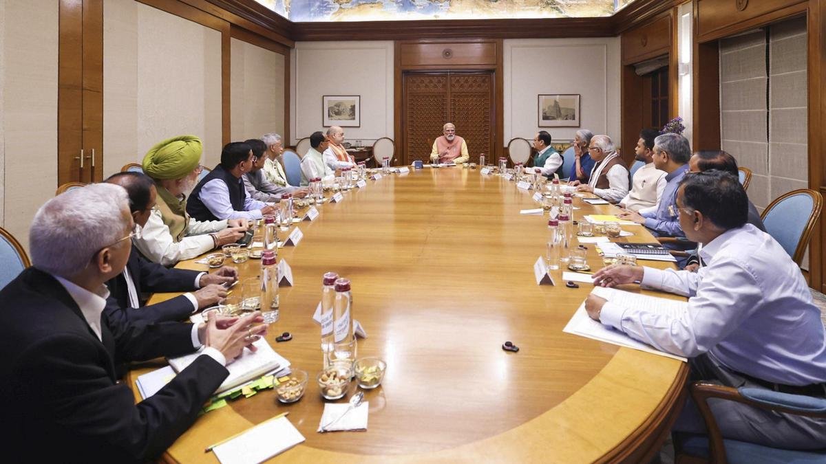 PM Modi chairs cabinet panel meeting on West Asia crisis amid escalating Iran-Israel US war