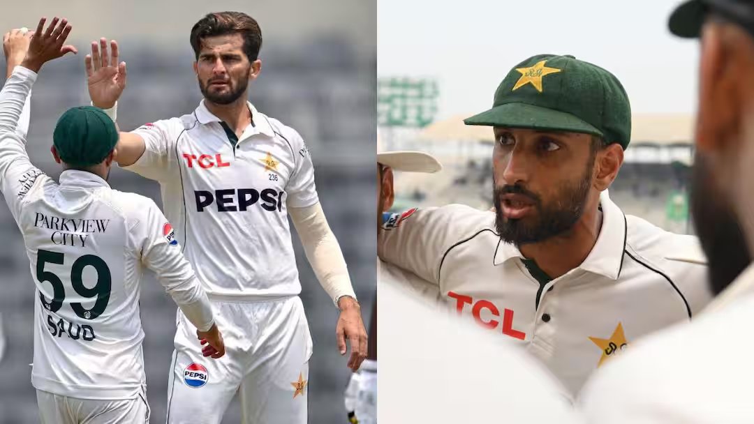 Tension in Pakistan team after the shameful defeat of Royal Afridi and Shan Masood in the coaching room.