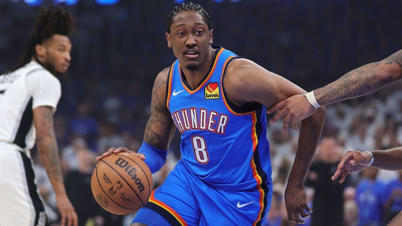 Thunder's Jalen Williams (hamstring) out for Game 3 vs. Spurs
