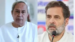 नवीन पटनायक और राहुल गांधी। फाइल फोटो